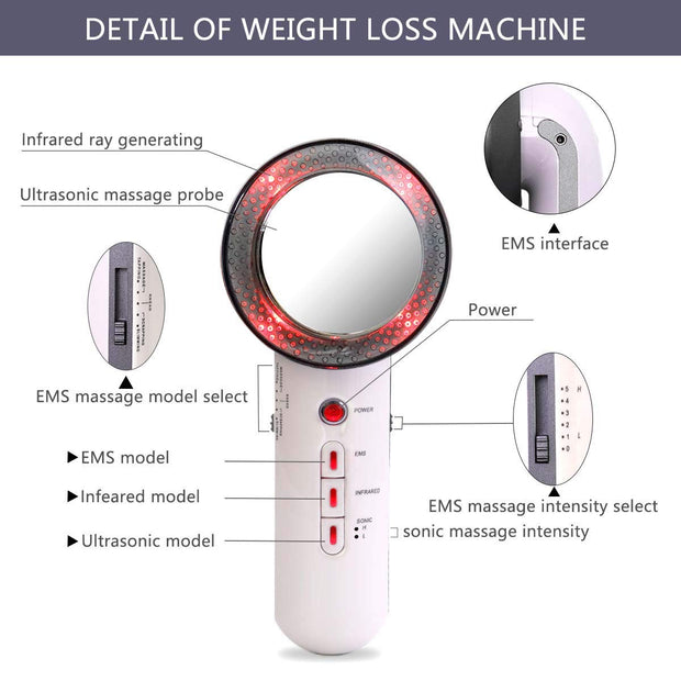 3 in 1 Body Slimming Ultrasound Cavitation Infrared